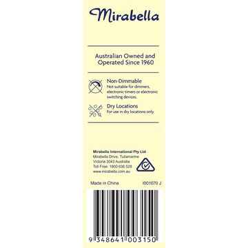 Mirabella LED Candle ES 5W 500Lm Warm White each