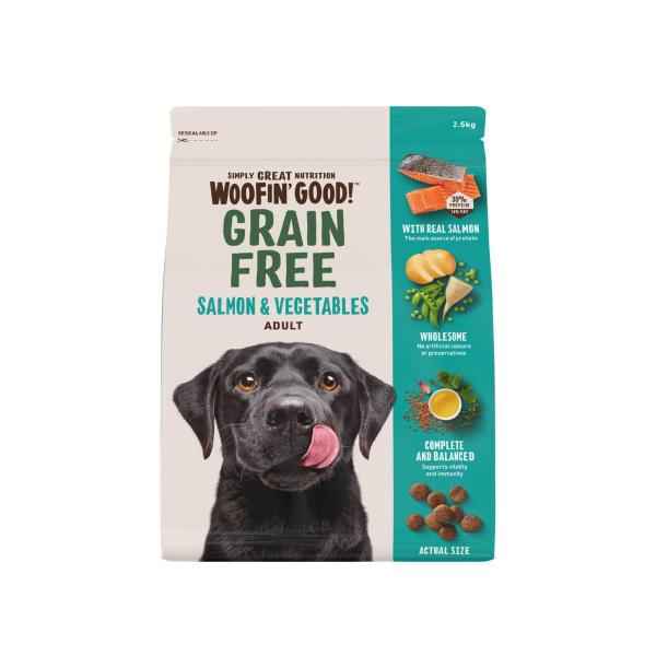 Grain Free Salmon & Vegetables Dry Dog Food