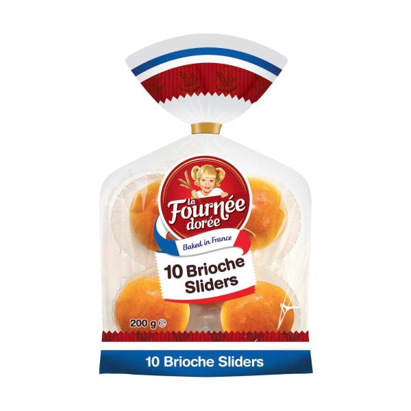 LA FOURNEE DOREE BRIOCHE SLIDERS 10 PACK
