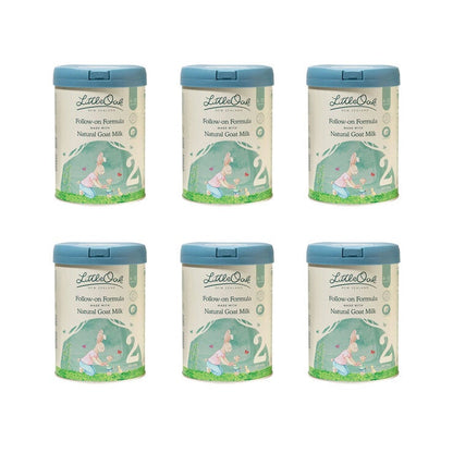 LittleOak Natural Goat Milk Follow on Formula Formula Stage 2 6 x 800g