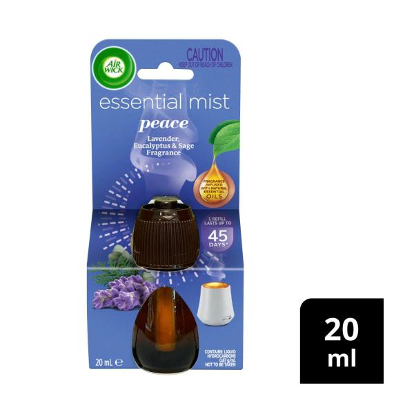 Essential Mist Peace Lavender-Eucalyptus & Sage Diffuser Refill