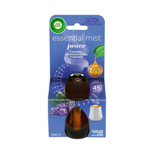 AIR WICK ESSENTIAL MIST AROMA REFILL PEACE PEACH LAVENDER- EUCALYPTUS & SAGE FRAGRANCE 20ML