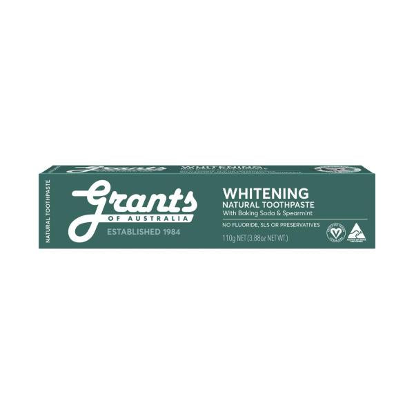 GRANTS OF AUSTRALIA WHITIENING WITH SPEARMINT TOOTHPASTE 110G