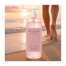 BEACH RD NATURALS ORGANIC ROSEWATER CASTILE BODY WASH 1L