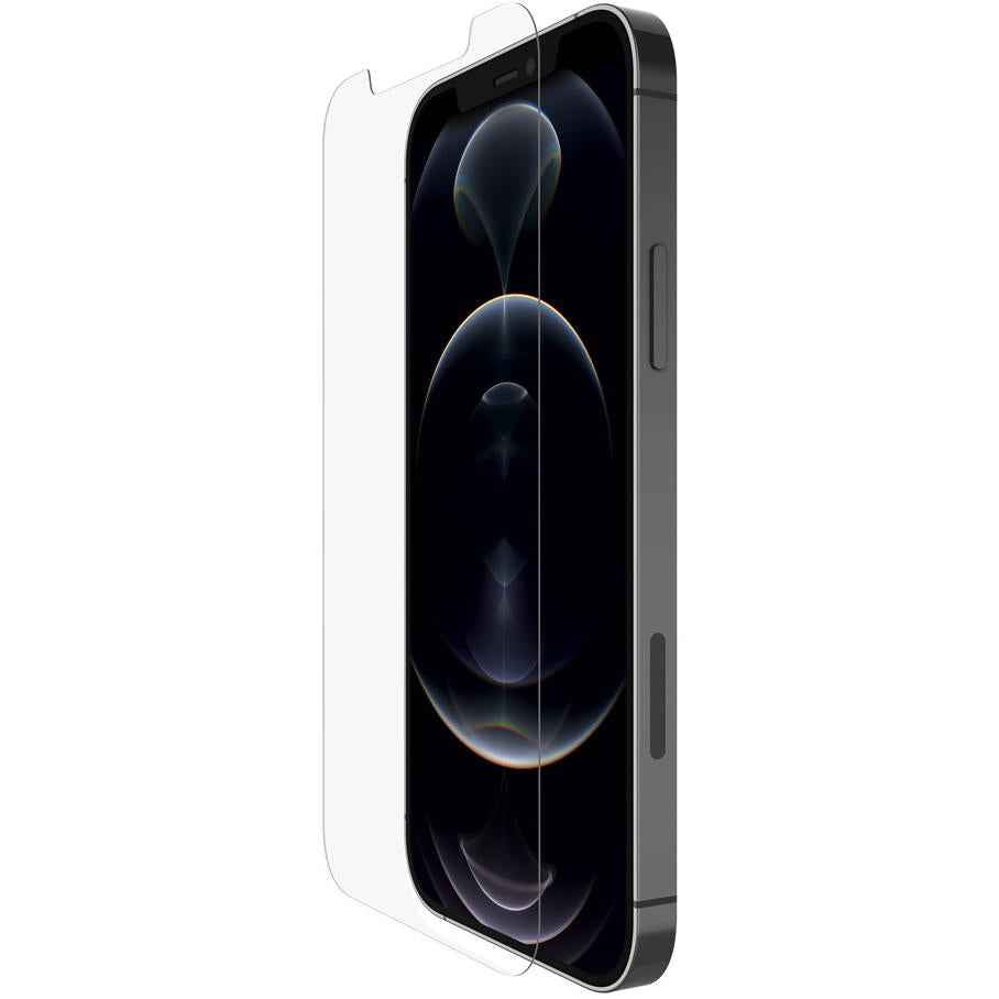 Belkin SCREENFORCE™ Tempered Glass Anti-Microbial Screen Protector for iPhone 12/12 Pro
