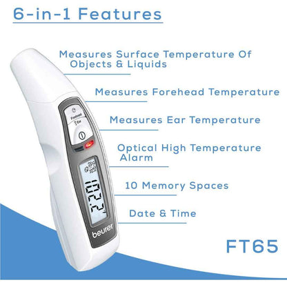 Beurer FT65 Multi Function Digital Thermometer