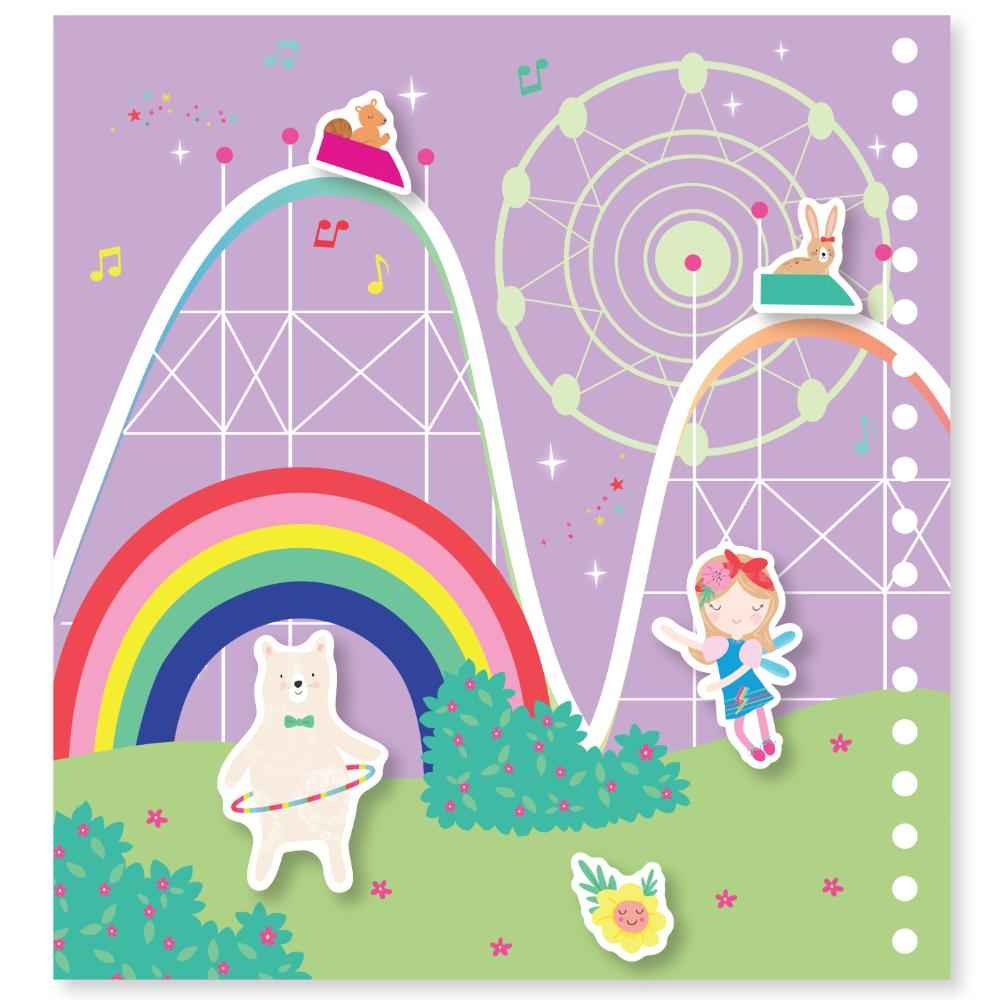 Floss & Rock Magic Water Multiplay Rainbow Fairy Activity Book Art and Craft for Kids Fairy Unicorn and Castle Theme 3yrs+
