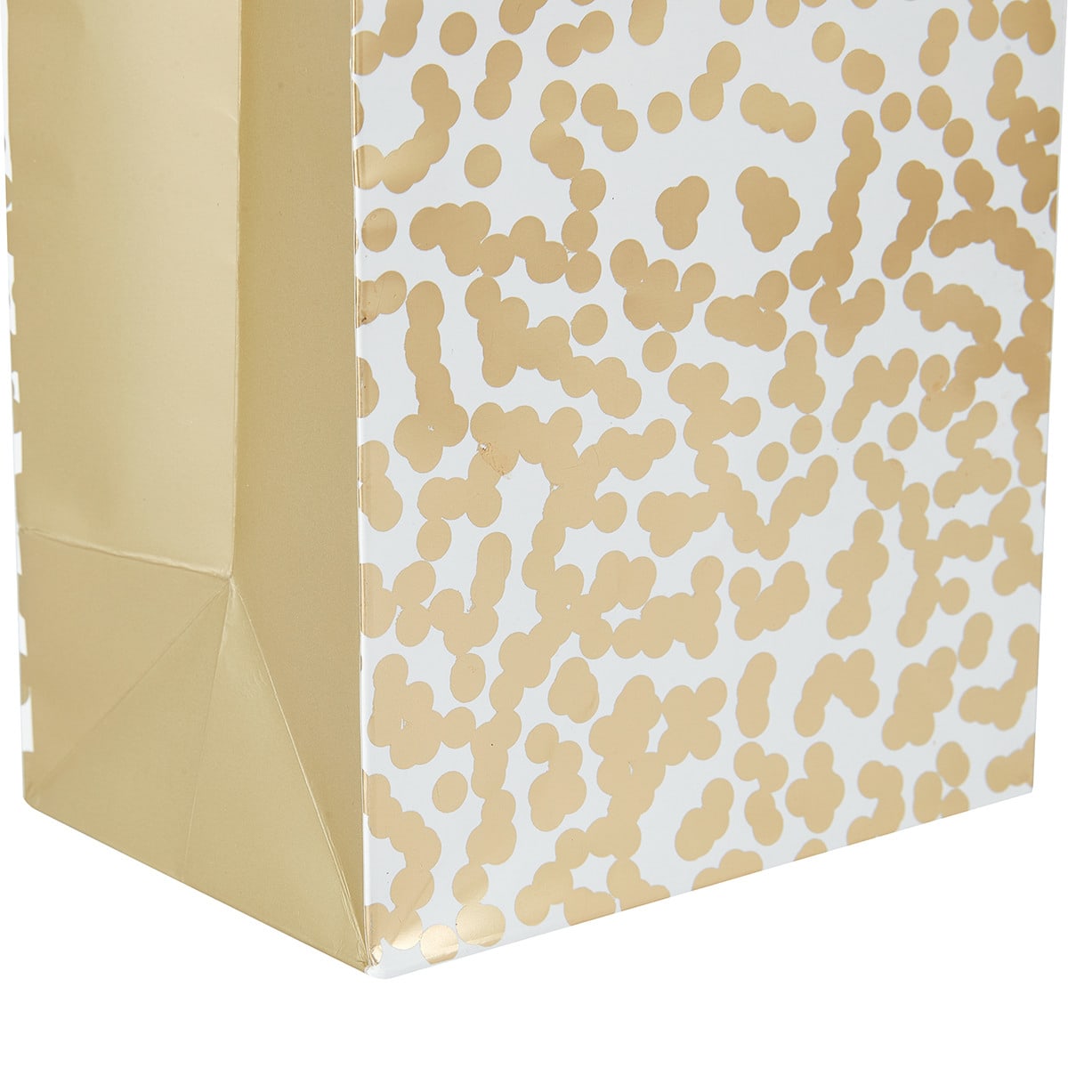 Gold Dot Bottle Bag