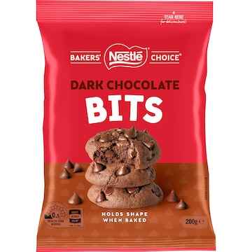 Nestle Bakers' Choice Dark Choc Bits 200g
