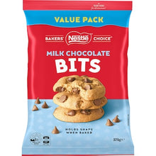 Nestle Bakers' Choice Milk Choc Bits Value Pack 375g