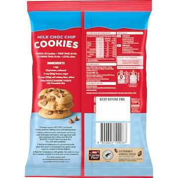 Nestle Bakers' Choice Milk Choc Bits Value Pack 375g