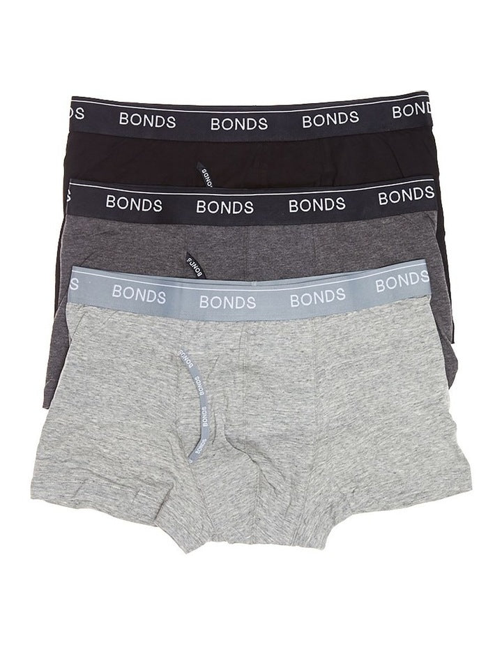 Guyfront Trunk 3 Pack in Grey