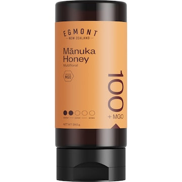 Egmont Manuka Honey MGO 100+ Squeeze 350g