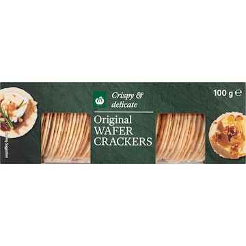 Woolworths Original Wafer Crackers 100g