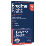 Breathe Right Nasal Strips Extra Strength Tan 72 Count