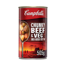 CAMPBELLS CHUNKY SOUP 505G:BEEF & VEGETABLE:.:505 GRAM