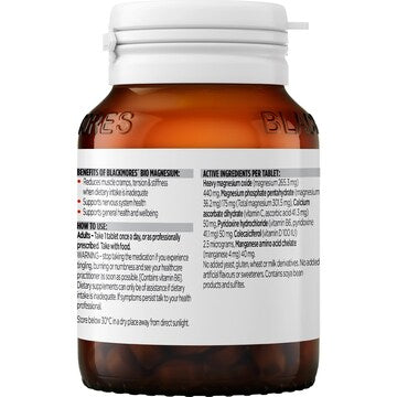 Blackmores Bio Magnesium Muscle Health Tablets 50 pack