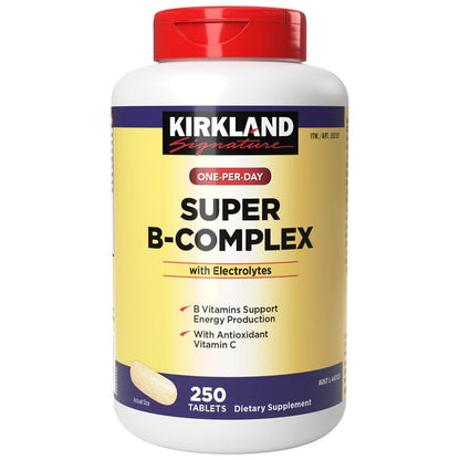 Kirkland Signature Super B-Complex 250 Tablets