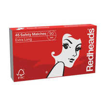REDHEADS EXTRA LONG SAFETY MATCHES