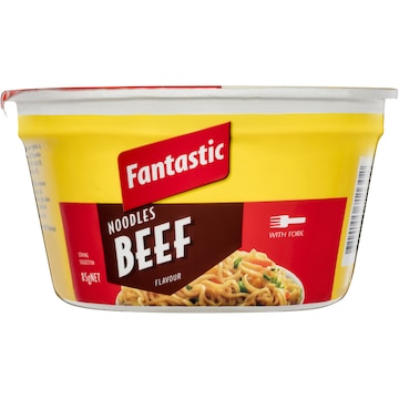 Fantastic Beef Noodle Bowl 85g