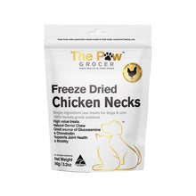 THE PAW GROCER FREEZE DRIED CHICKEN NECKS DOG TREAT 90 GRAM