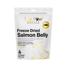 THE PAW GROCER FREEZE DRIED SALMON BELLY WITH FINS DOG TREAT 90 GRAM