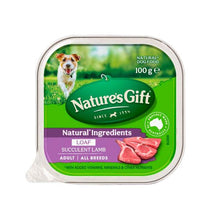 NATURE'S GIFT ADULT ALL BREEDS WET DOG FOOD LOAF SUCCULENT LAMB 100GRAM