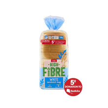 COLES BREAD HIGH FIBRE WHITE SANDWICH