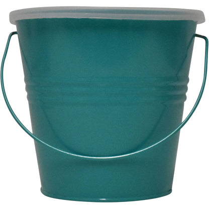 Waxworks Metal Bucket Citronella Candle 13cm