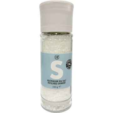 Natural Large Sea Salt Grinder 260g