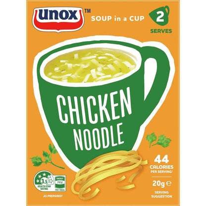 Unox Chicken Noodle Soup In A Cup 2 pack
