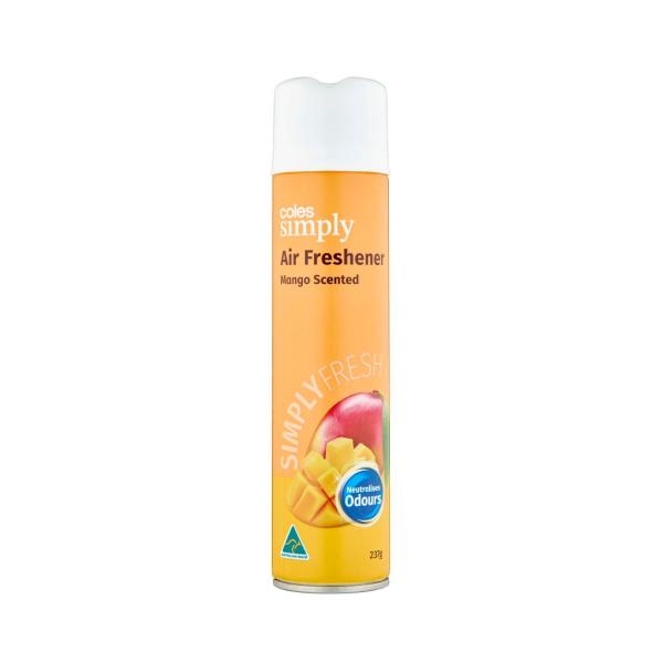 COLES SIMPLY MANGO AIR FRESHENER 237G