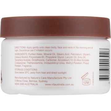 Vitaustralia Emu Oil Cream 250g