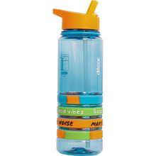 Decor Quad Bands Tritan Water Drink Bottle 750mL Assorted each
