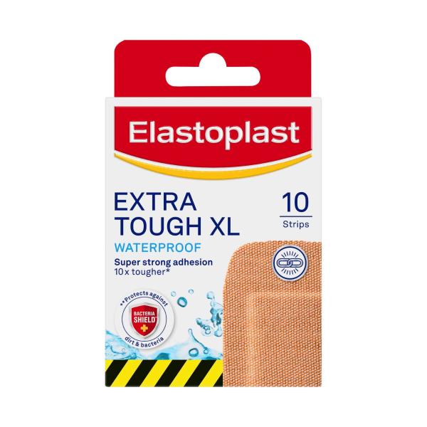 ELASTOPLAST EXTRA TOUGH XL STRIPS 10 PACK