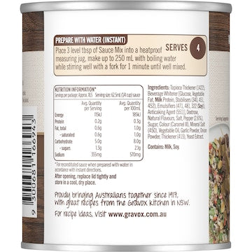 Gravox Pepper Sauce Mix Tin 140g