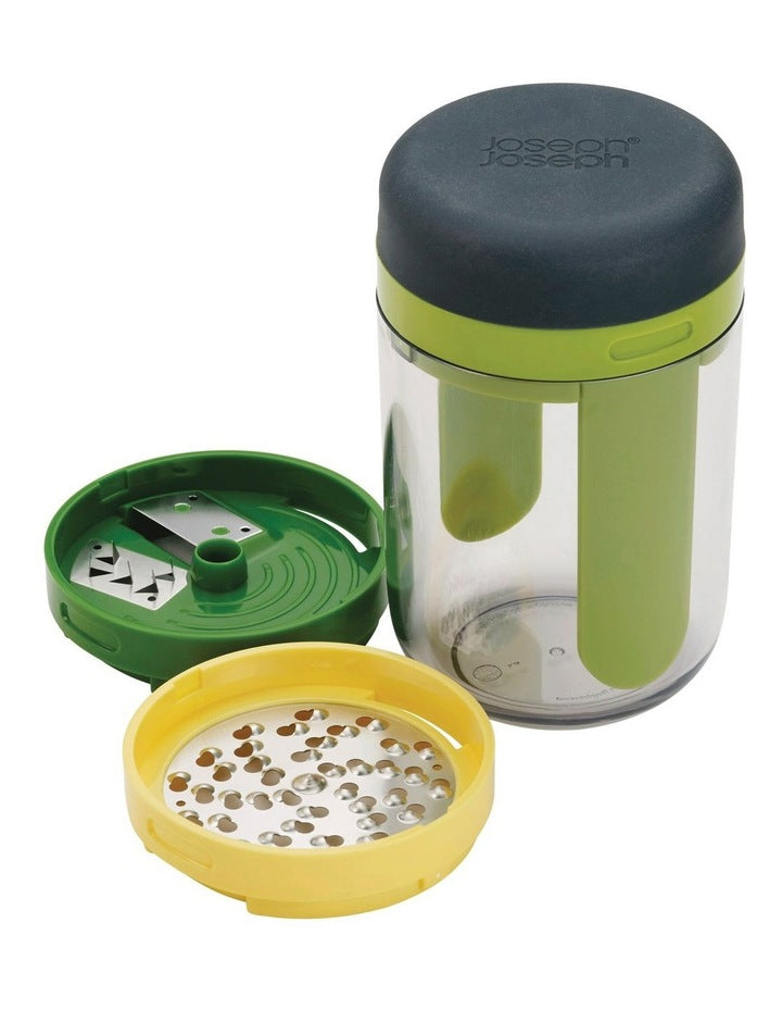 Spiro 3 in 1 Hand Held Spiralizer in Green/Yellow