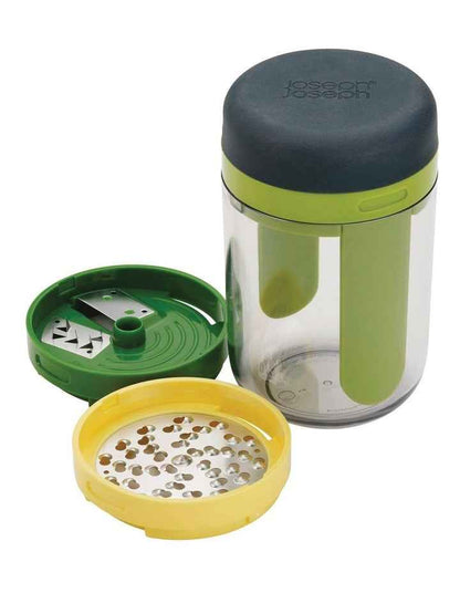 Spiro 3 in 1 Hand Held Spiralizer in Green/Yellow