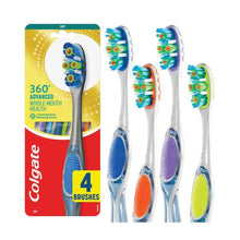 COLGATE 360 ADVANCED SOFT TOOTHBRUSH 4PK