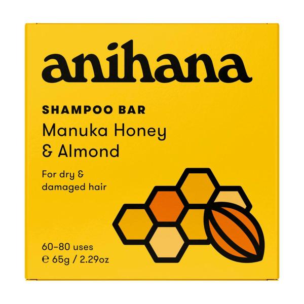 ANIHANA SHAMPOO BAR MANUKA HONEY & ALMOND 65G
