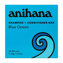 ANIHANA SHAMPOO + CONDITIONER BAR OCEAN BLUE 65G