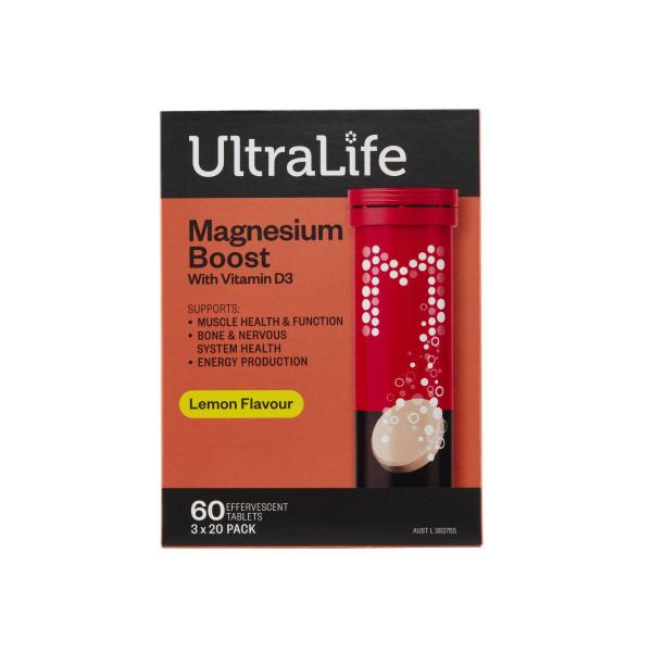 Effervescent Magnesium Lemon Tablets