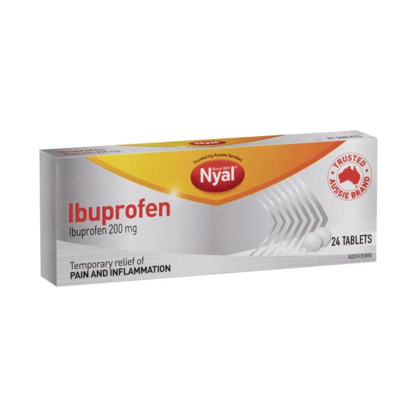 NYAL IBUPROFEN TABLETS 24 PACK