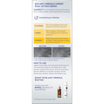 Nivea Q10 Dual Action Serum 30mL