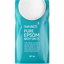 Salts & Co. Pure Epsom Bath Salts 1kg