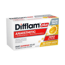 Plus Lozengers Anaesthetic Honey & Lemon