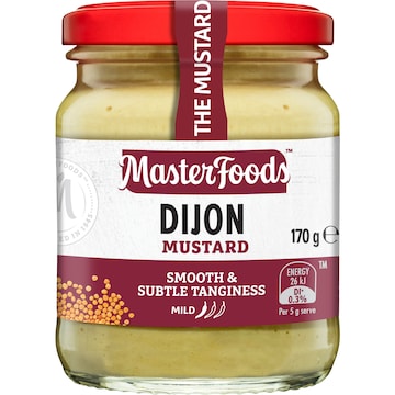 MasterFoods Dijon Mustard 170g