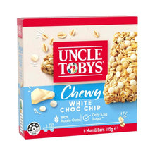 Chewy White Choc Chip Muesli Bars School Lunchbox Snacks