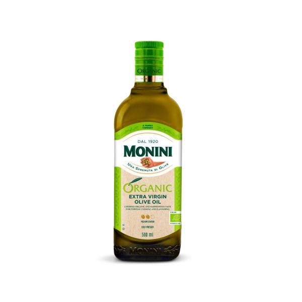MONINI ORGANIC PREMIUM SELECTION EXTRA VIRGIN OLIVE OIL 500ML