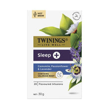 TWININGS LIVE WELL SLEEP+ HERBAL TEA BAGS 20 PACK